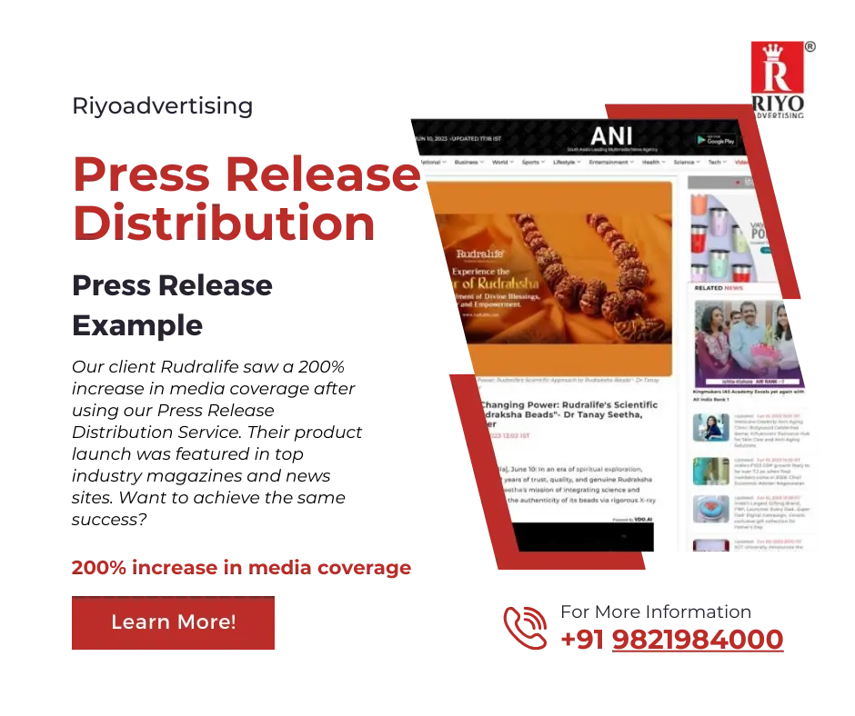 Riyoadvertising's digital Press Release Services